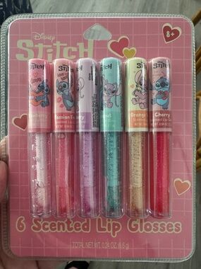 Disney Stitch 6 Scented Lip Glosses